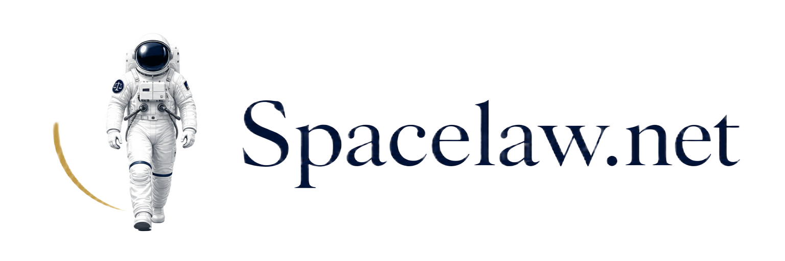 Spacelaw.net — astronaut logo